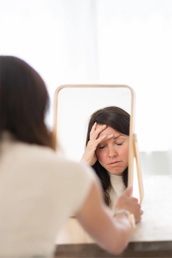 Erschöpfung, sich verlieren, wer bin ich?