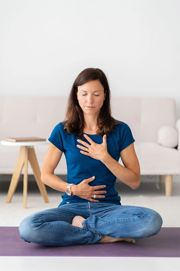 Yoga, Meditation, zurück zu dir